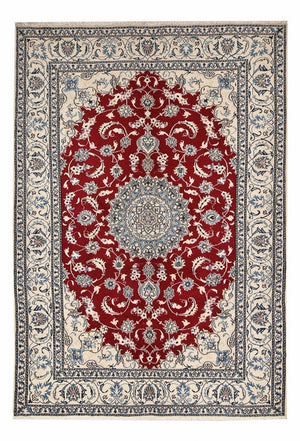 Perserteppich - Nain - 290 x 198 cm - rot