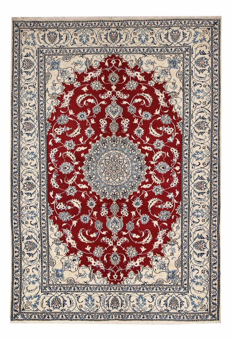 Perserteppich - Nain - 290 x 198 cm - rot