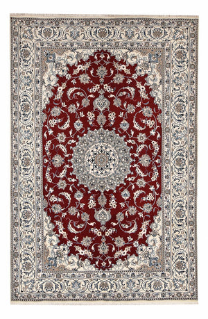 Perserteppich - Nain - 300 x 199 cm - rot