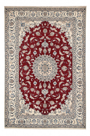 Perserteppich - Nain - 296 x 200 cm - rot
