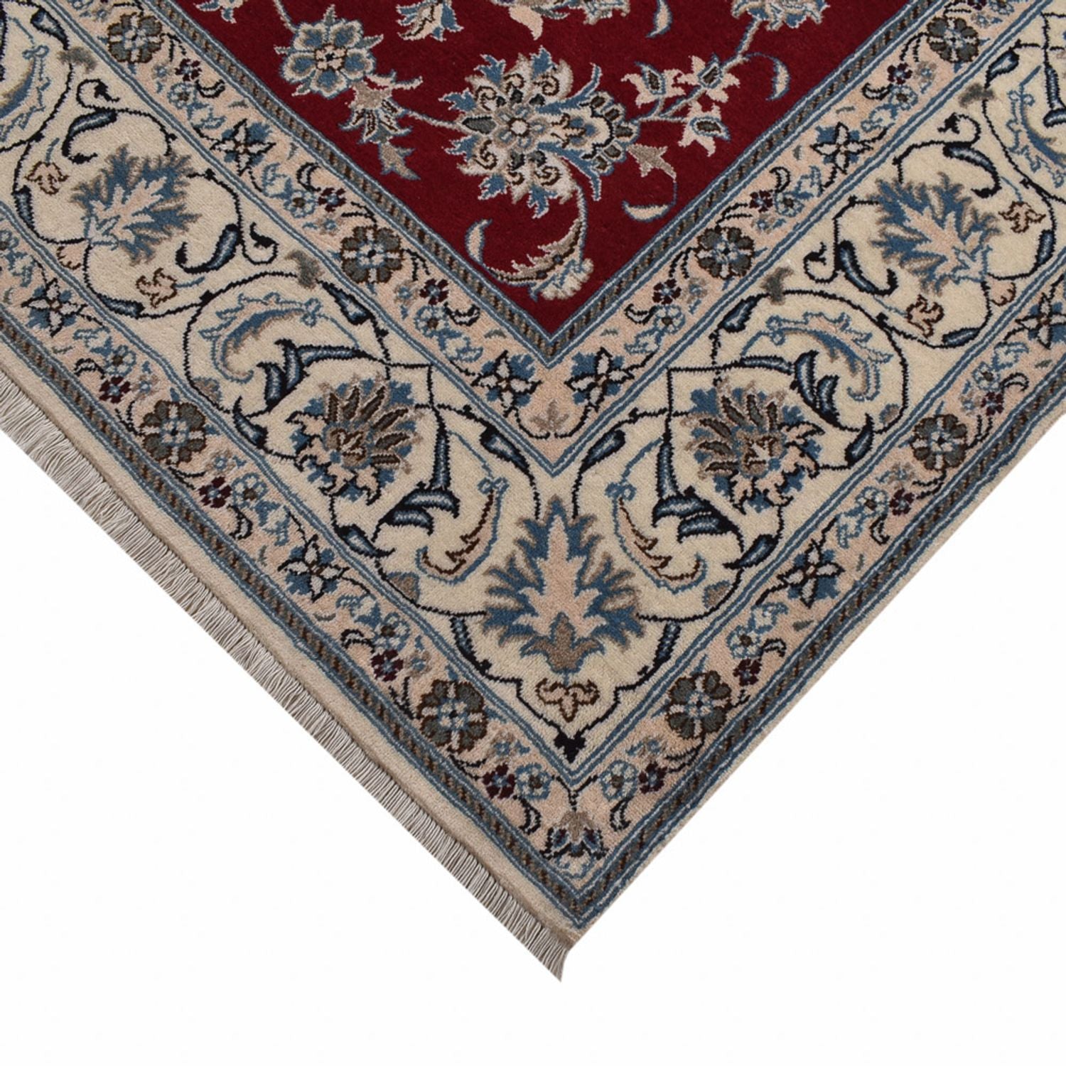 Perserteppich - Nain - 297 x 202 cm - rot
