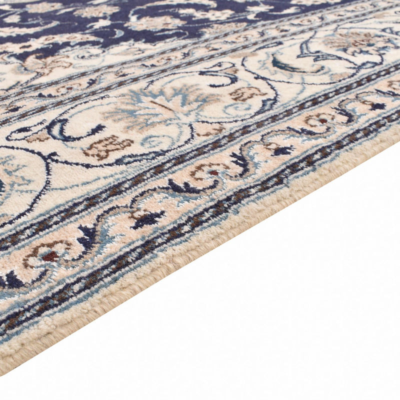 Perserteppich - Nain - 295 x 195 cm - dunkelblau