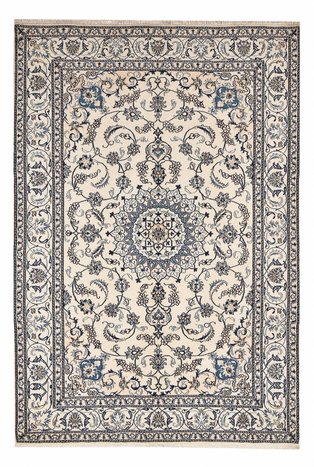 Perserteppich - Nain - 297 x 197 cm - creme