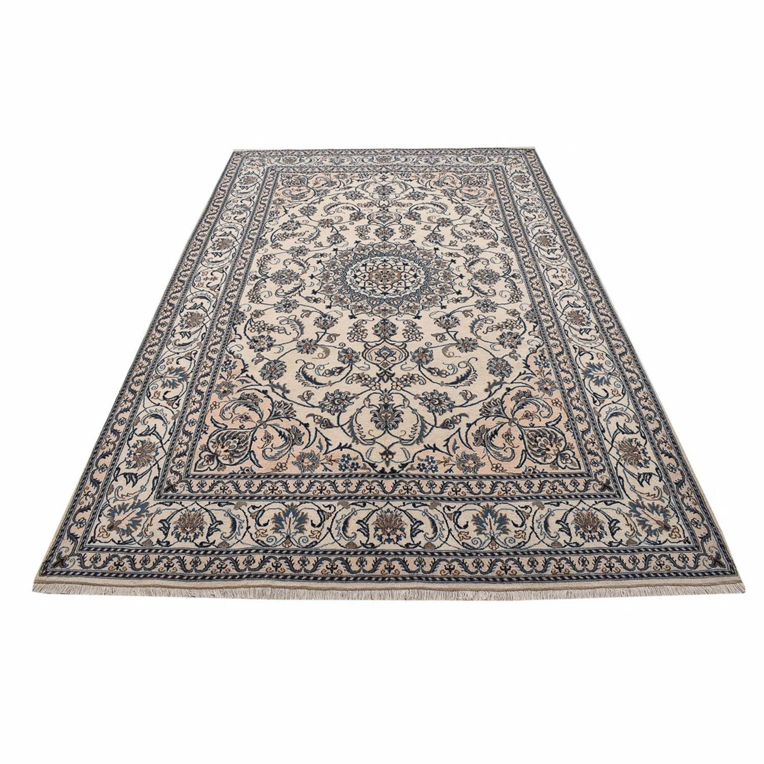 Perserteppich - Nain - 304 x 203 cm - creme