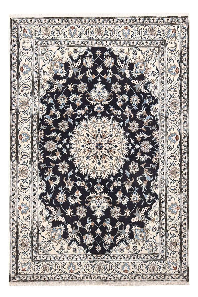 Perserteppich - Nain - 242 x 162 cm - dunkelblau