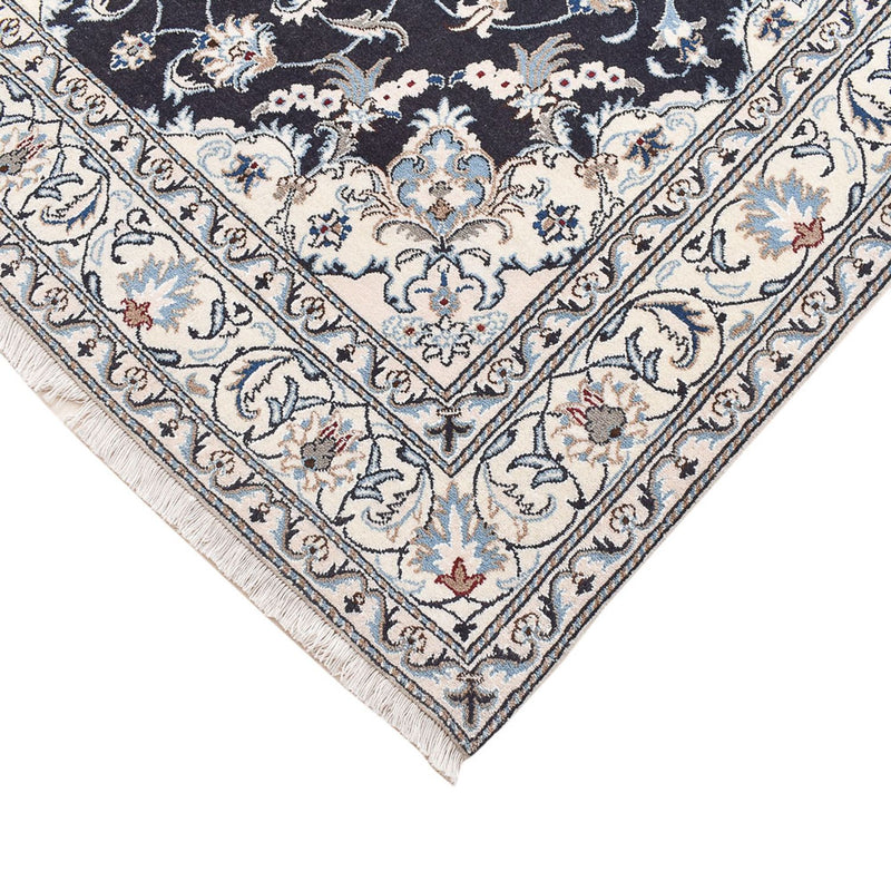 Perserteppich - Nain - 242 x 162 cm - dunkelblau