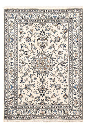 Perserteppich - Nain - 203 x 145 cm - hellgrau