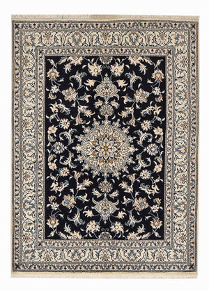 Perserteppich - Nain - 200 x 149 cm - dunkelblau