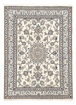 Perserteppich - Nain - 198 x 143 cm - hellbeige