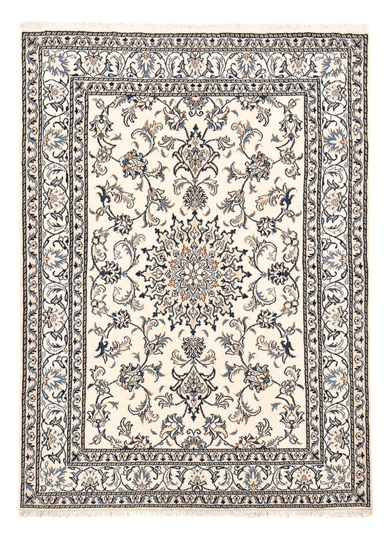 Perserteppich - Nain - 198 x 143 cm - hellbeige