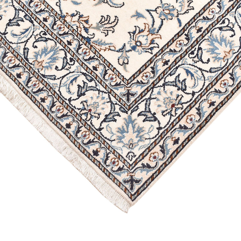 Perserteppich - Nain - 198 x 143 cm - hellbeige
