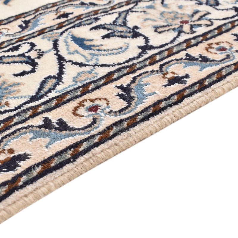 Perserteppich - Nain - 198 x 143 cm - hellbeige