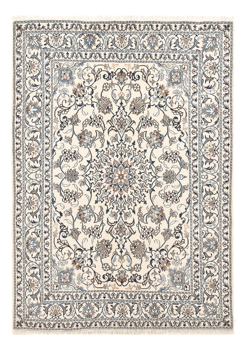 Perserteppich - Nain - 207 x 149 cm - hellbeige