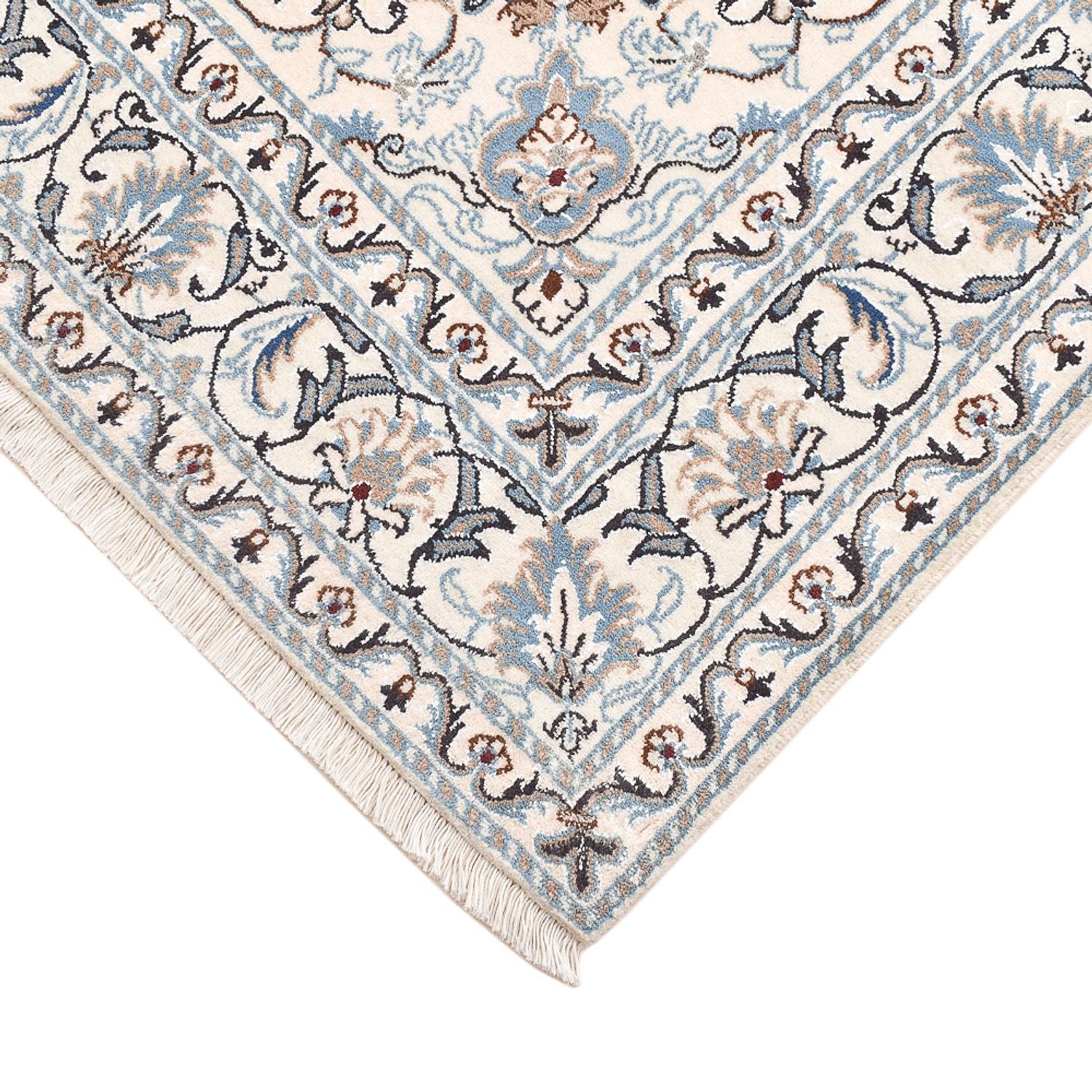 Perserteppich - Nain - 207 x 149 cm - hellbeige