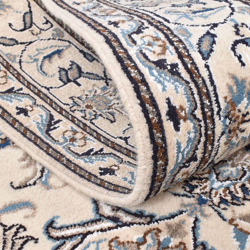 Perserteppich - Nain - 195 x 147 cm - hellbeige