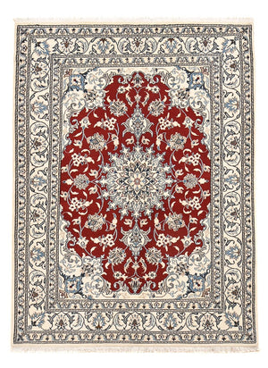 Perserteppich - Nain - 195 x 143 cm - rot