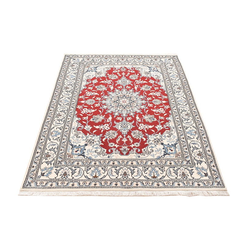 Perserteppich - Nain - 195 x 143 cm - rot