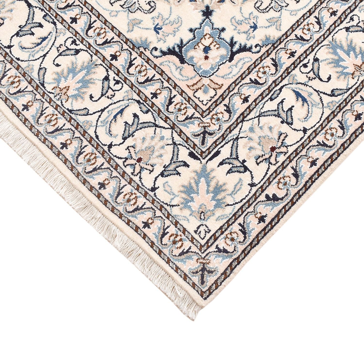 Perserteppich - Nain - 205 x 149 cm - blau