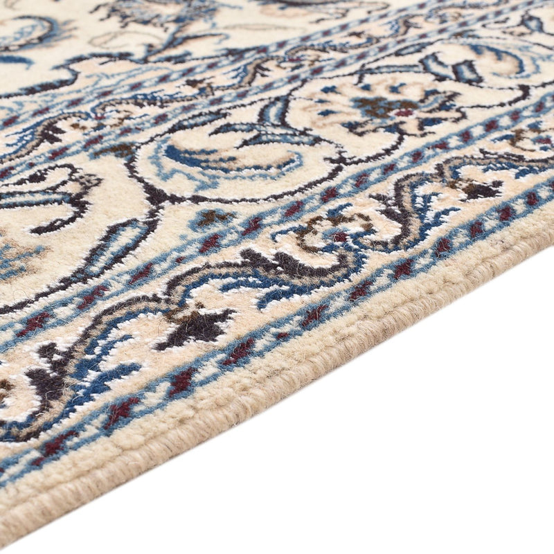 Perserteppich - Nain - 201 x 145 cm - hellbeige