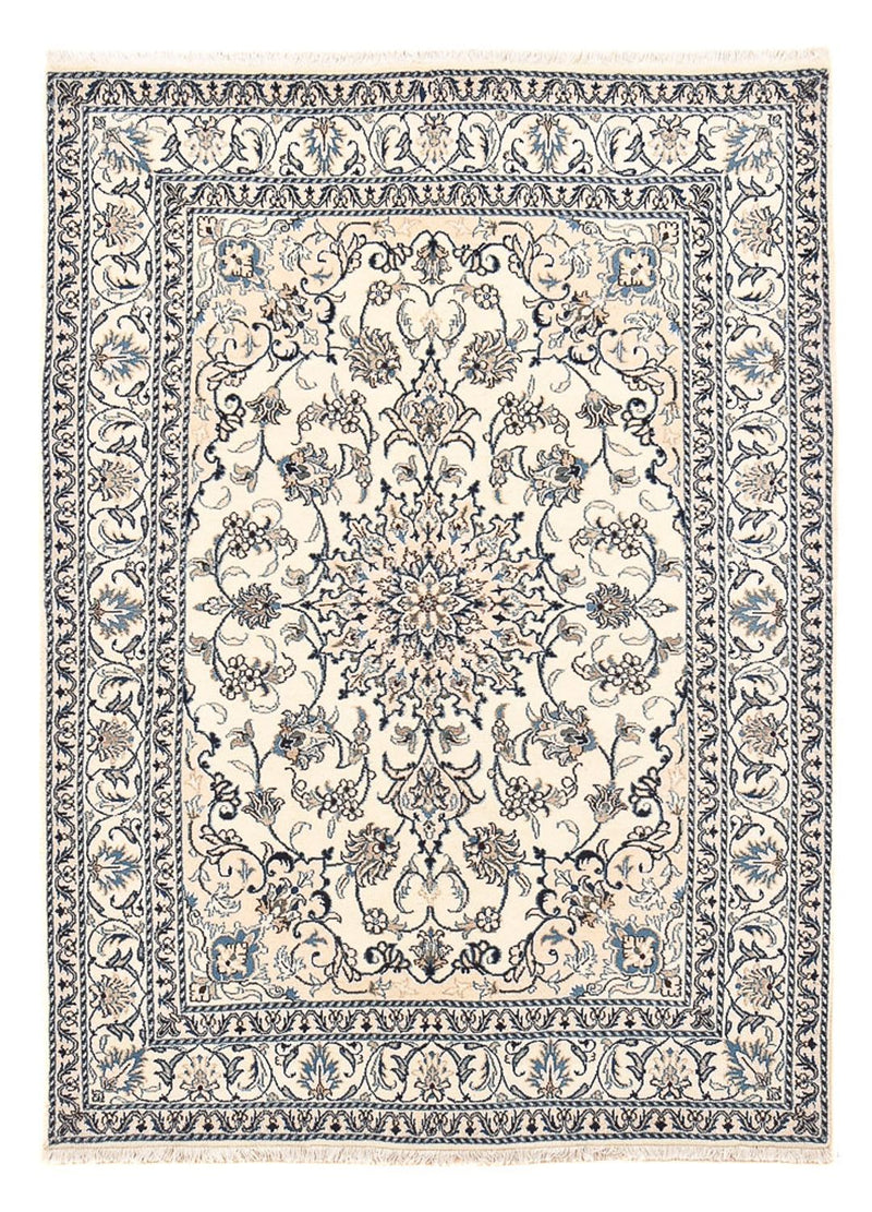 Perserteppich - Nain - 207 x 152 cm - hellbeige