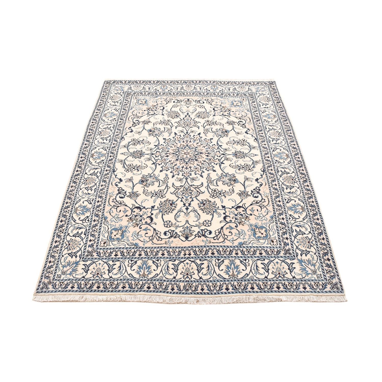 Perserteppich - Nain - 207 x 152 cm - hellbeige