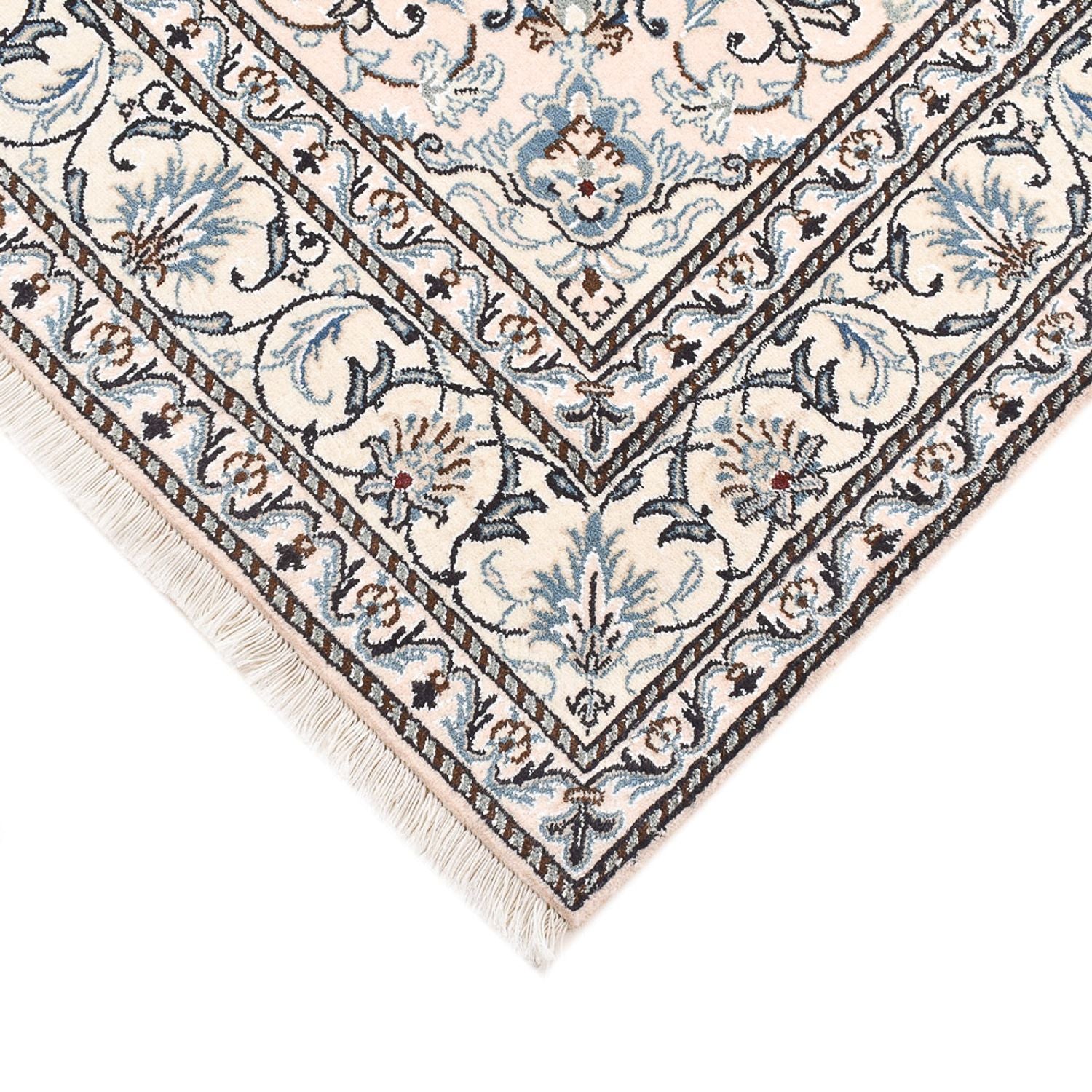 Perserteppich - Nain - 200 x 148 cm - hellbeige