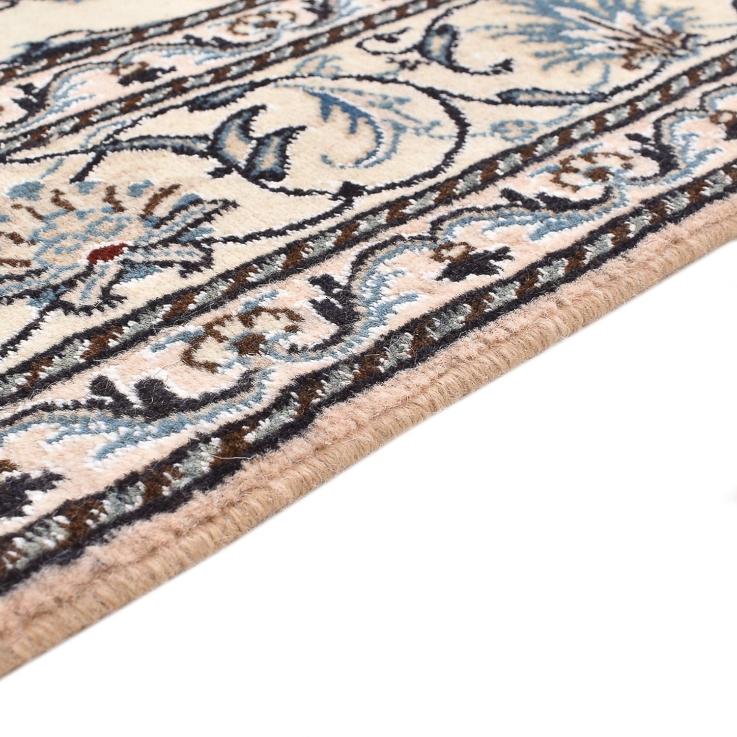 Perserteppich - Nain - 200 x 148 cm - hellbeige