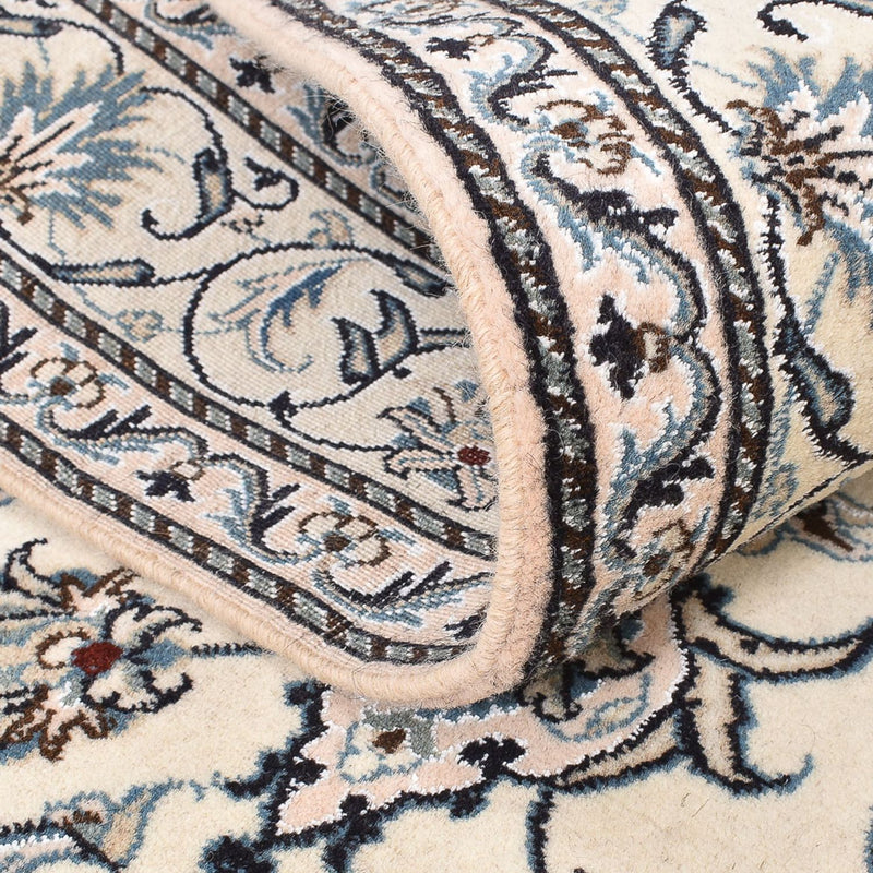 Perserteppich - Nain - 200 x 148 cm - hellbeige