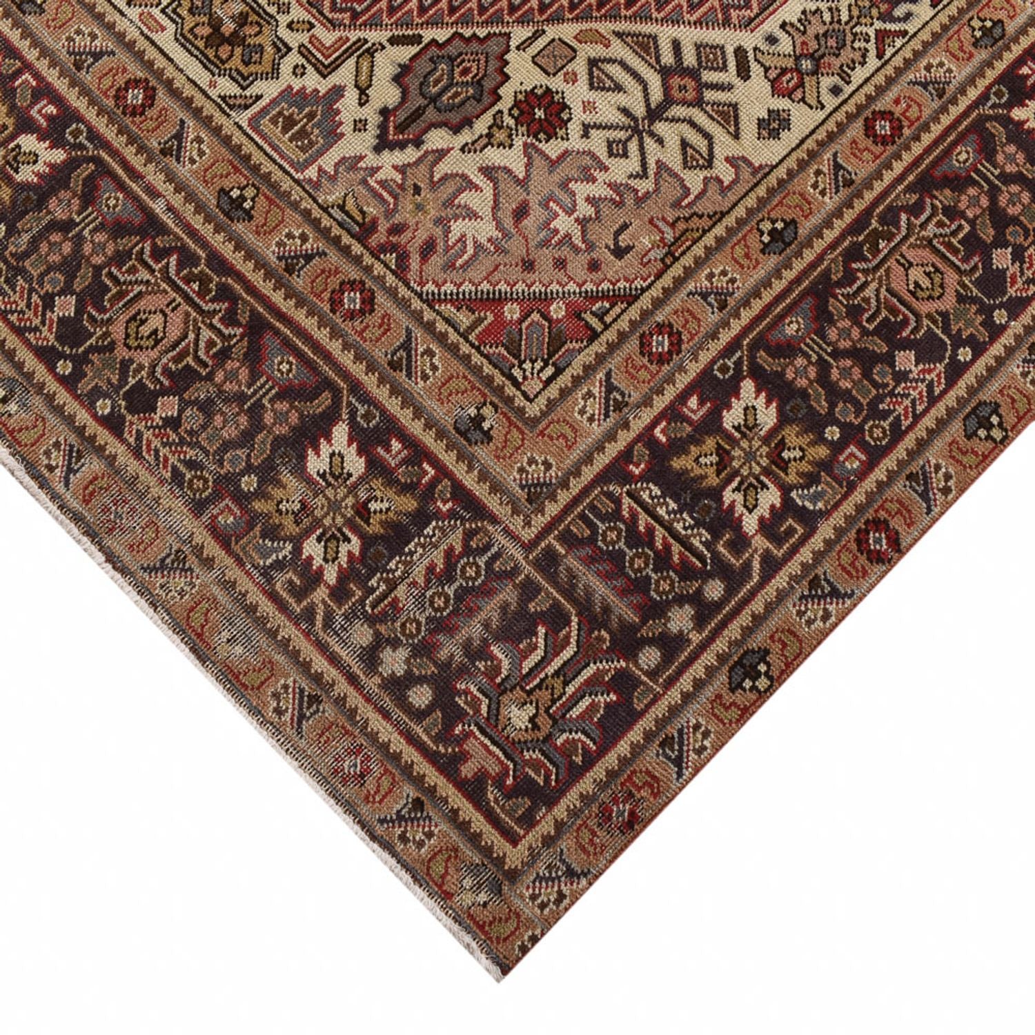 Perserteppich - Täbriz - 348 x 245 cm - hellrot
