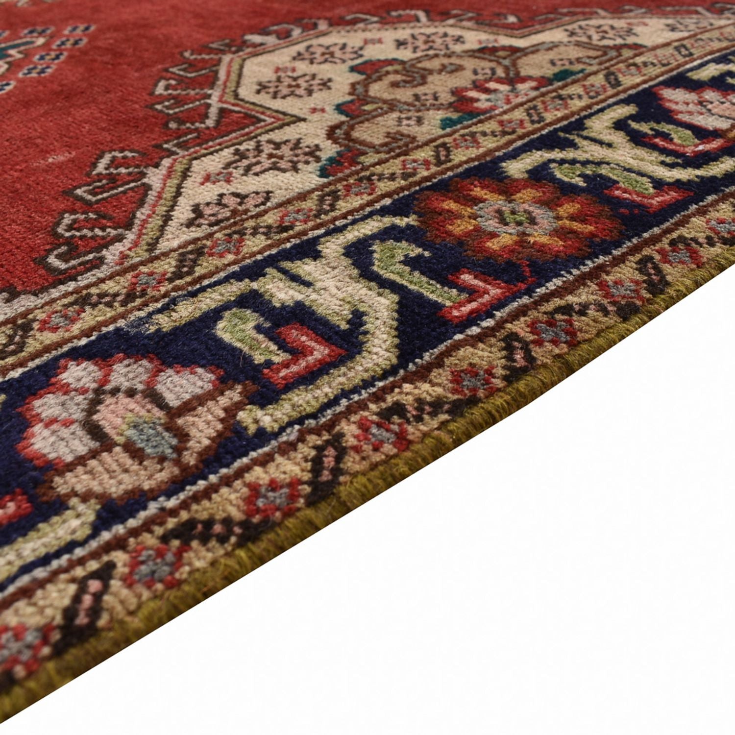 Läufer Perser - Täbriz - 340 x 96 cm - rot