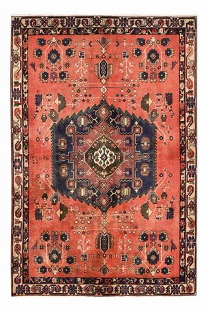 Perserteppich - Nomadic - 237 x 155 cm - hellrot