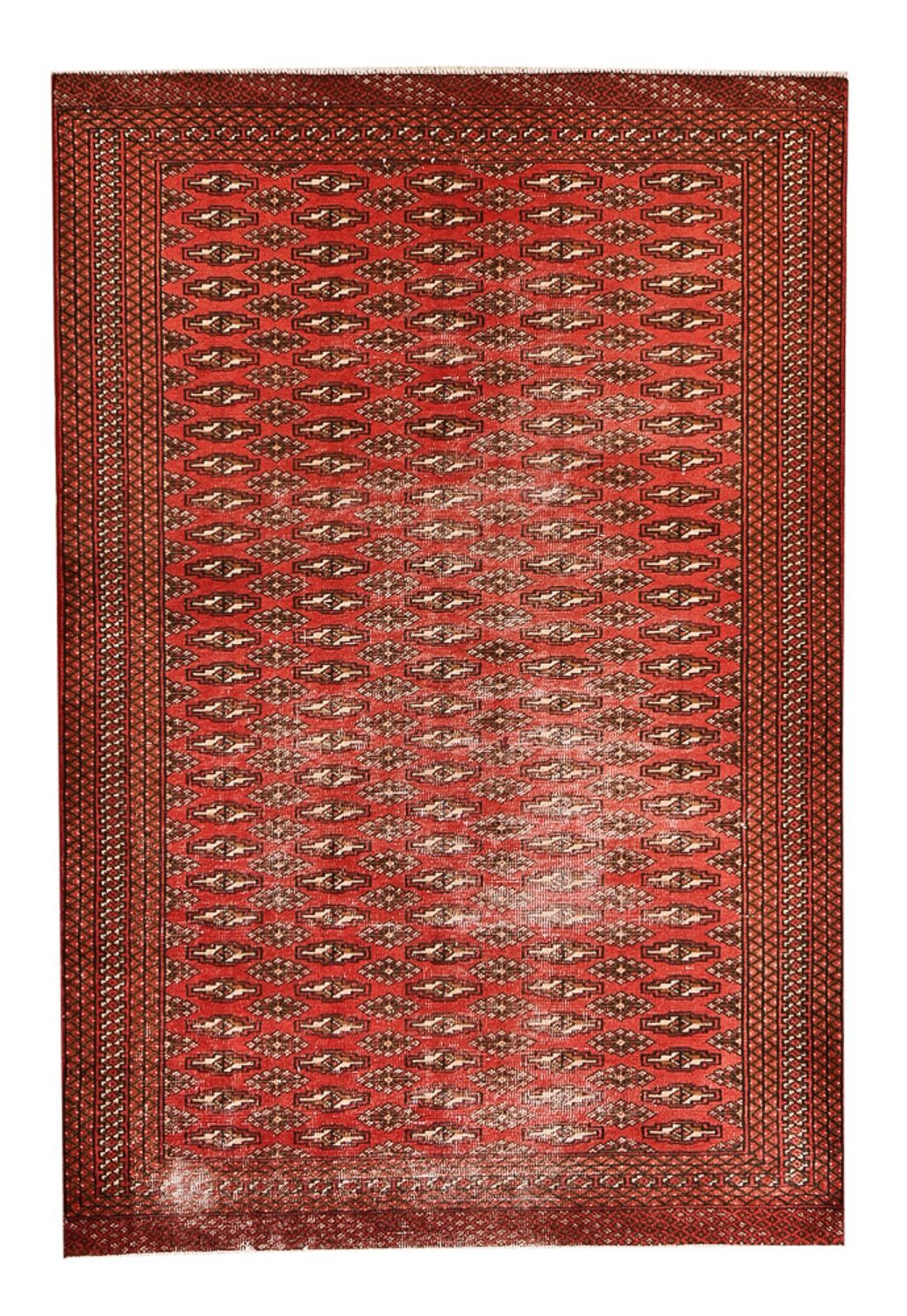Turkaman Teppich - 190 x 128 cm - rot