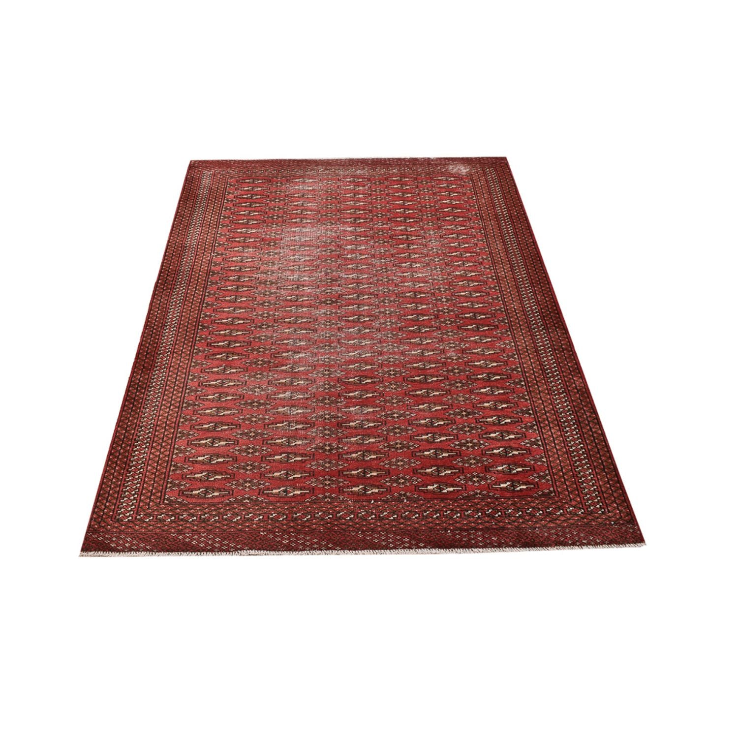 Turkaman Teppich - 190 x 128 cm - rot