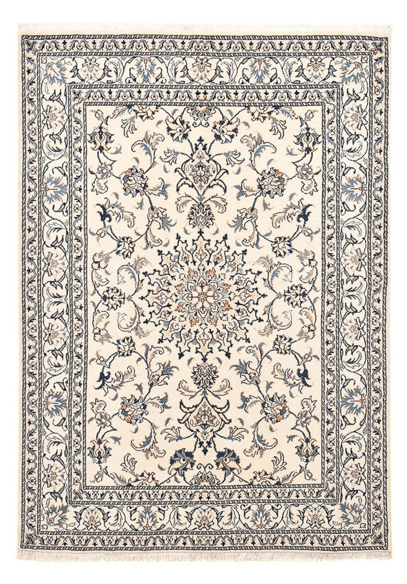 Perserteppich - Nain - 200 x 144 cm - hellbeige