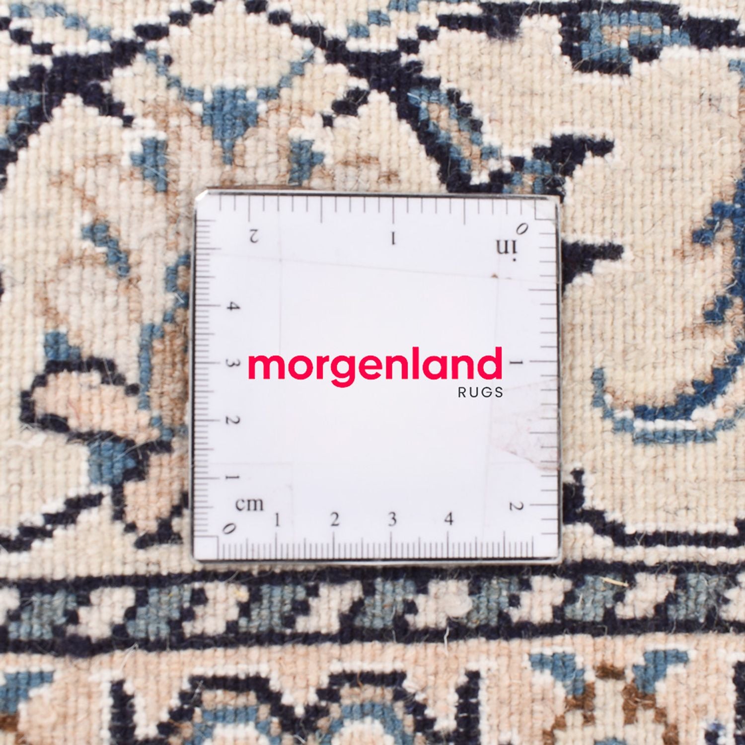 Perserteppich - Nain - 200 x 144 cm - hellbeige
