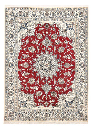 Perserteppich - Nain - 197 x 150 cm - rot