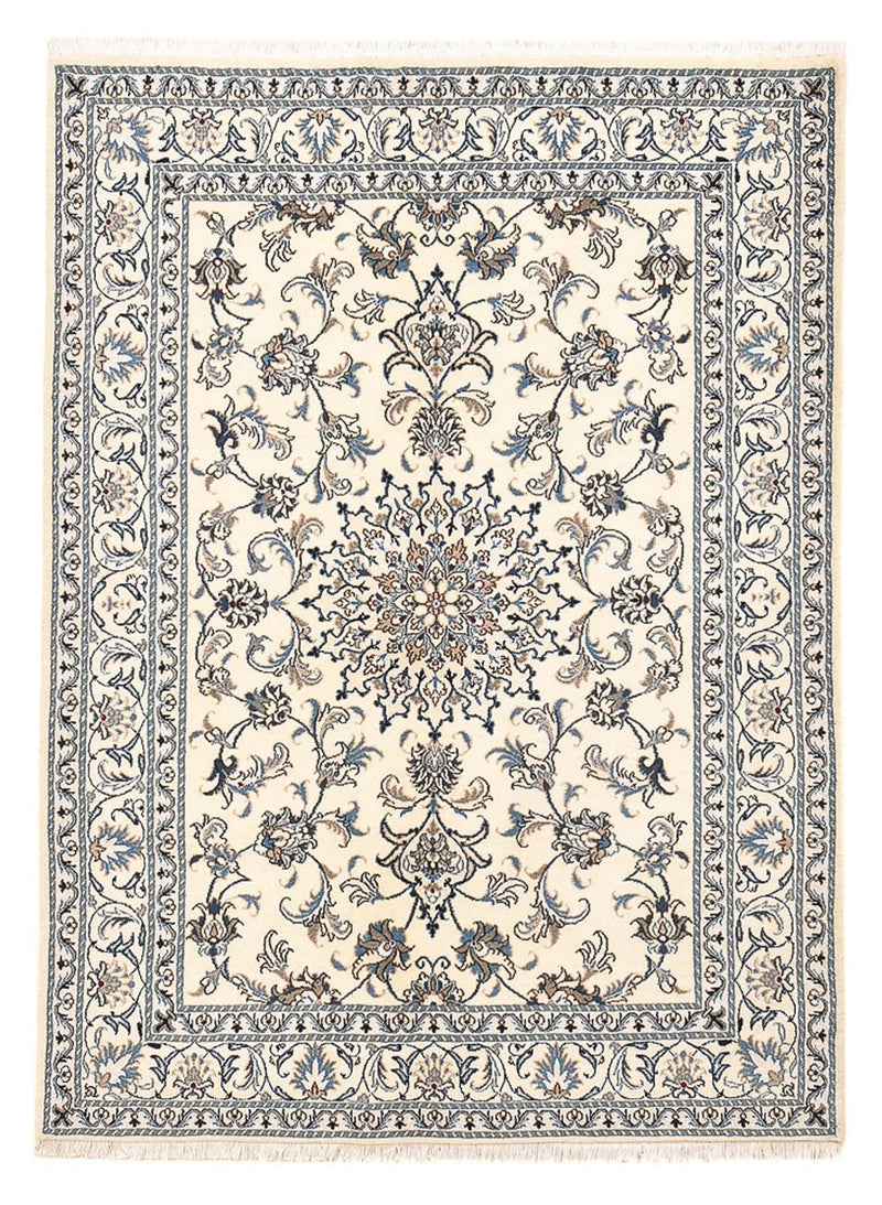 Perserteppich - Nain - 195 x 150 cm - hellbeige