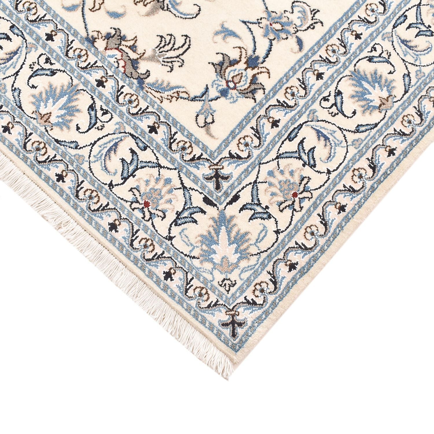 Perserteppich - Nain - 195 x 150 cm - hellbeige