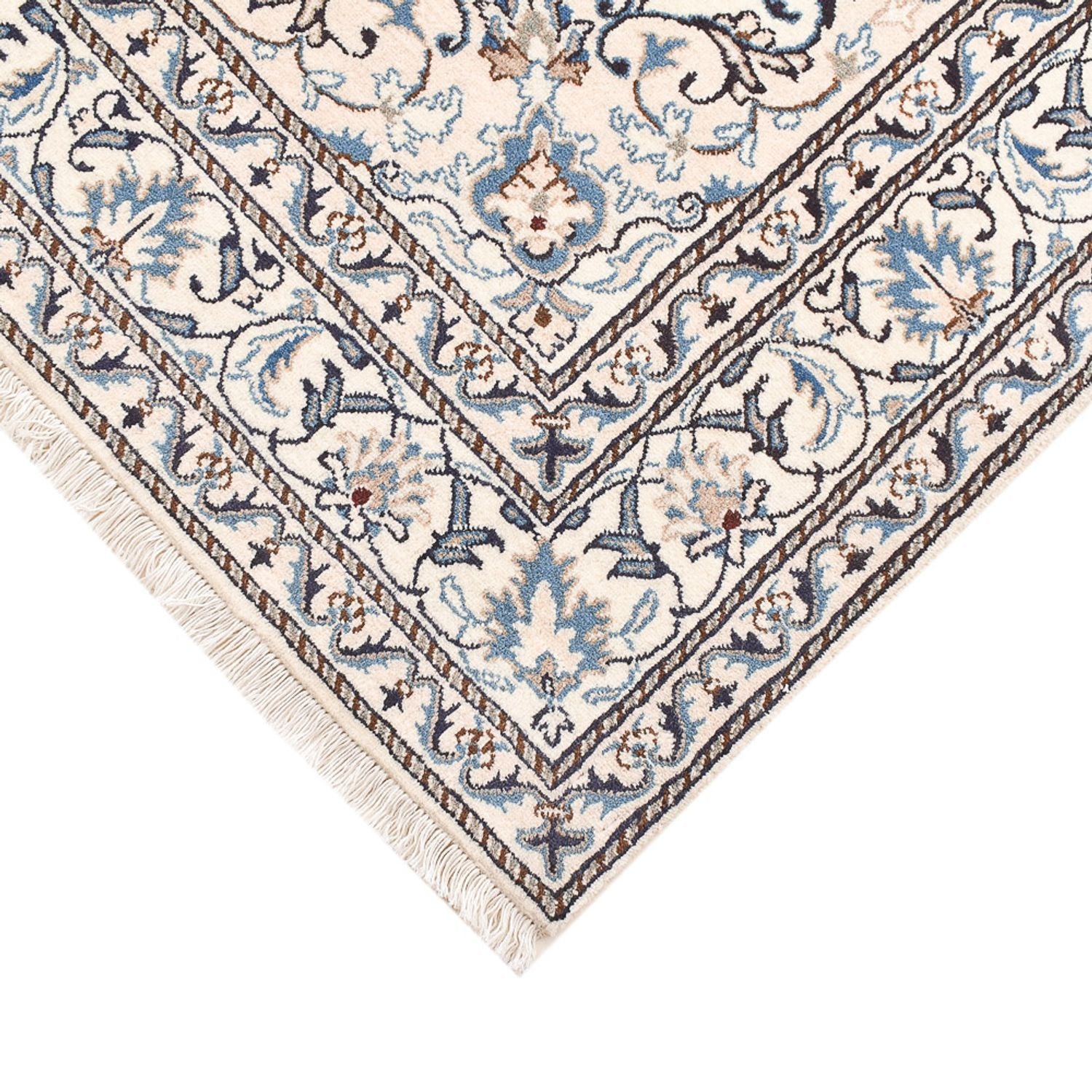 Perserteppich - Nain - 195 x 150 cm - hellbeige