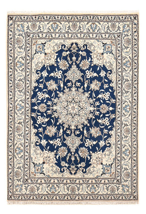 Perserteppich - Nain - 212 x 147 cm - blau