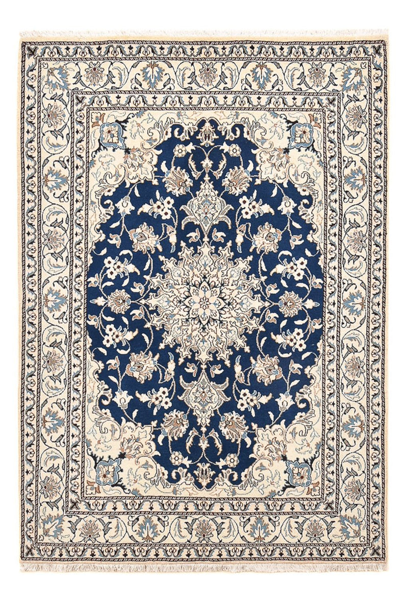 Perserteppich - Nain - 212 x 147 cm - blau
