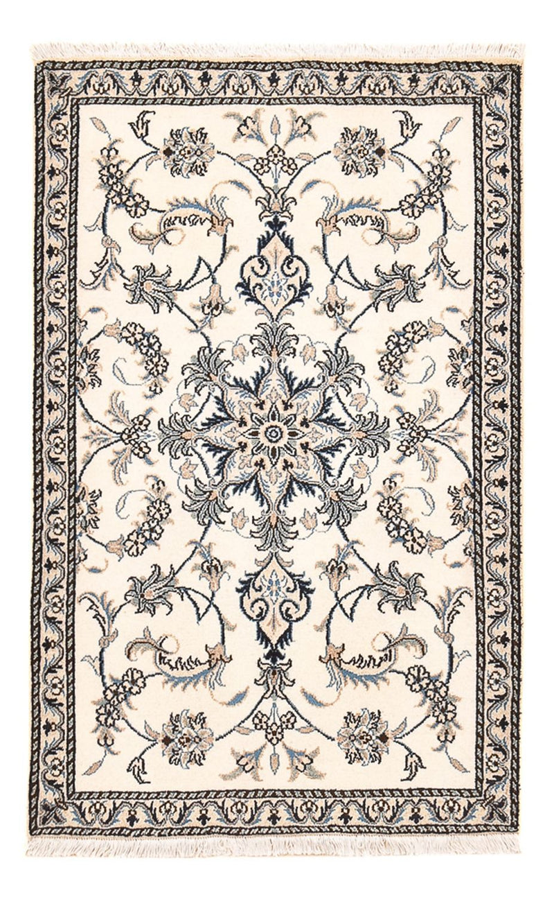 Perserteppich - Nain - 138 x 90 cm - hellbeige