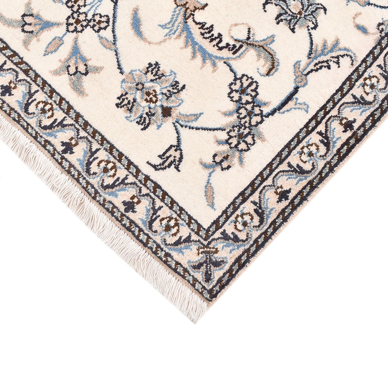 Perserteppich - Nain - 138 x 90 cm - hellbeige