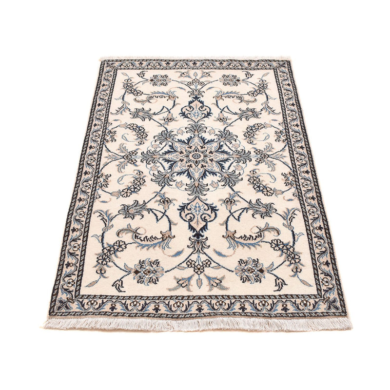 Perserteppich - Nain - 138 x 90 cm - hellbeige