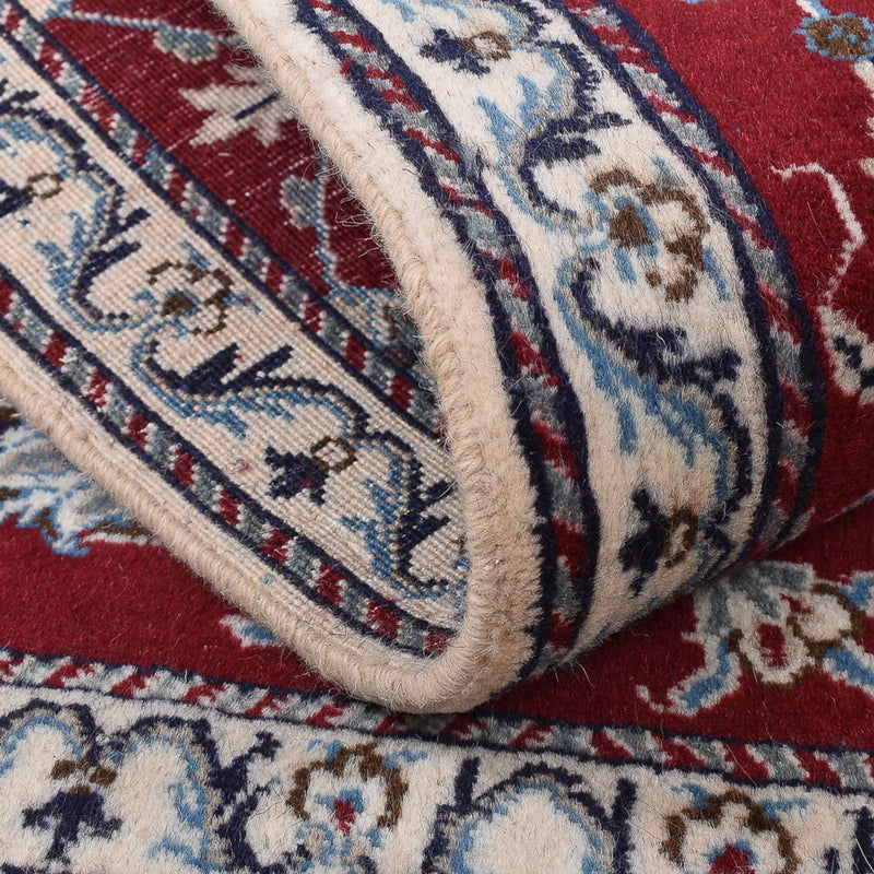 Perserteppich - Nain - 137 x 90 cm - rot