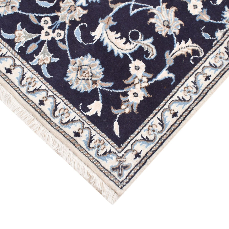Perserteppich - Nain - 140 x 89 cm - dunkelblau