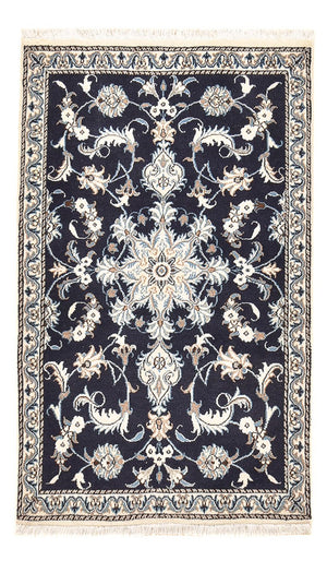 Perserteppich - Nain - 140 x 87 cm - dunkelbeige