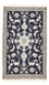Perserteppich - Nain - 140 x 87 cm - dunkelbeige
