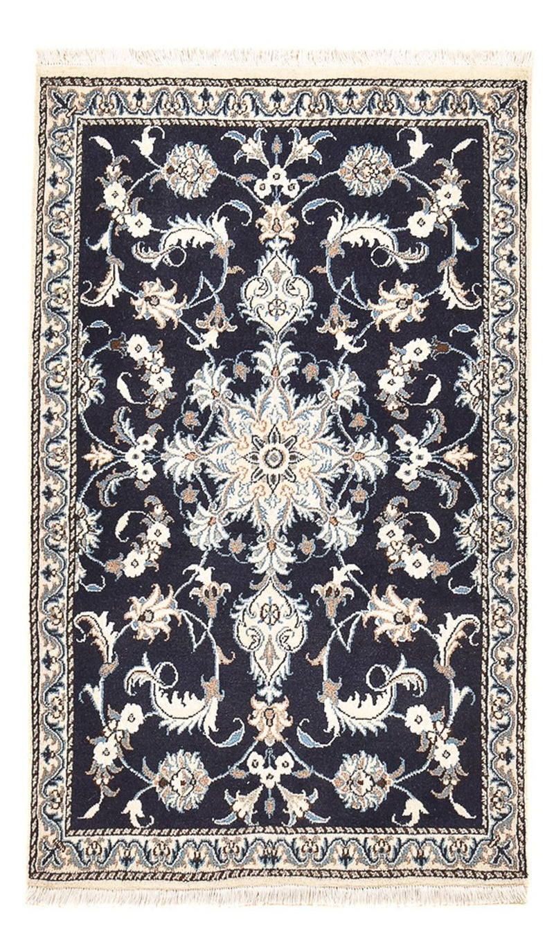 Perserteppich - Nain - 140 x 87 cm - dunkelbeige