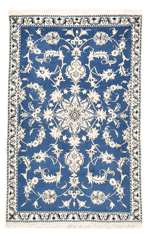 Perserteppich - Nain - 143 x 86 cm - blau